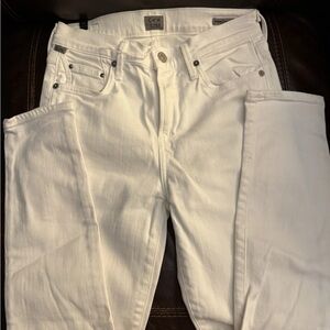Citizens of Humanity Jeans Rocket Crop Women's Size 25 White